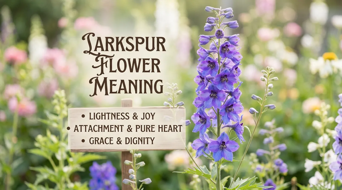Larkspur Flower Meaning