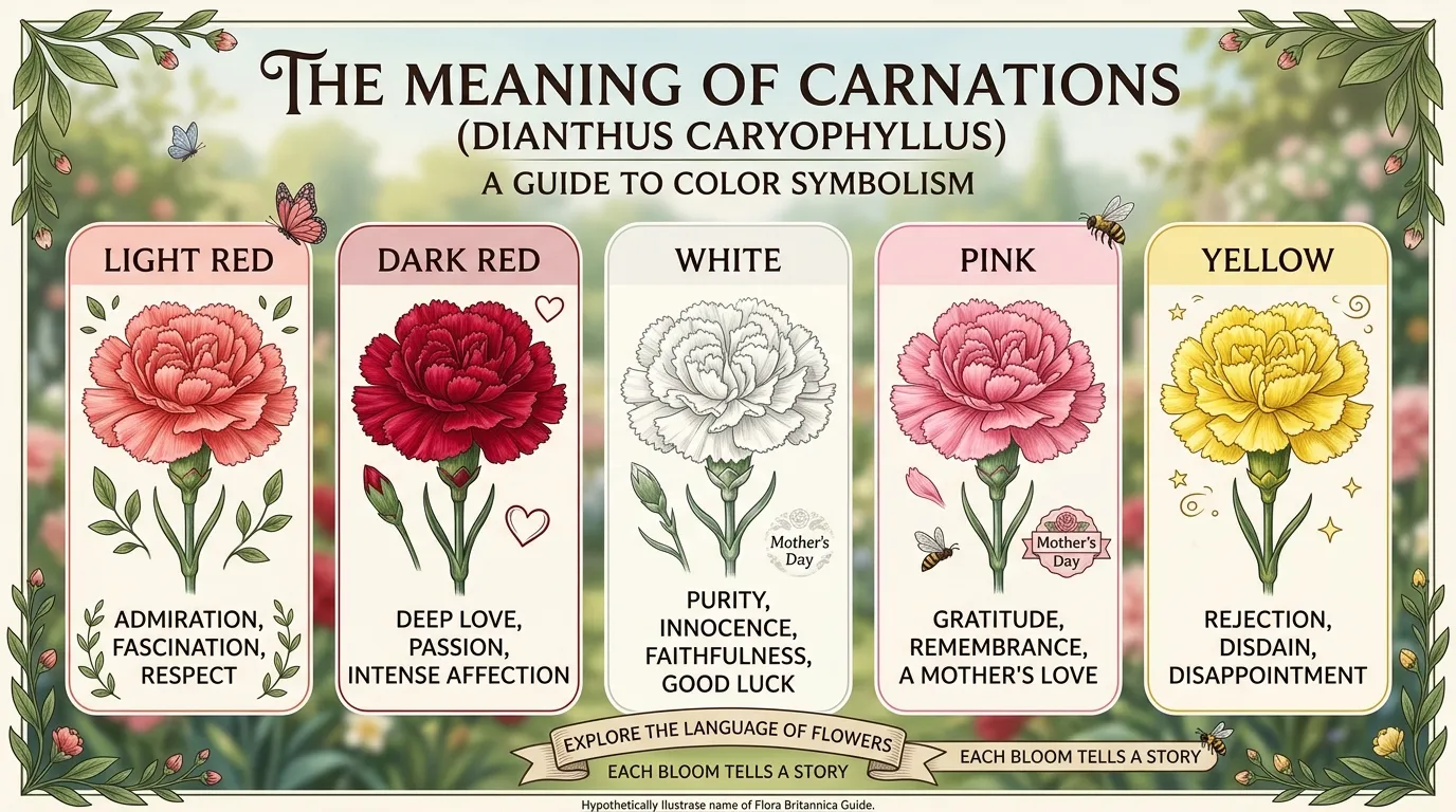 Carnation Flower Meaning