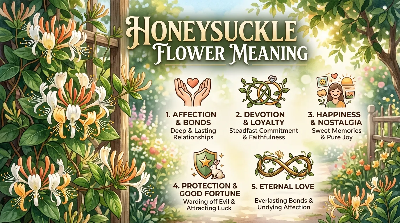 Honeysuckle Flower Meaning