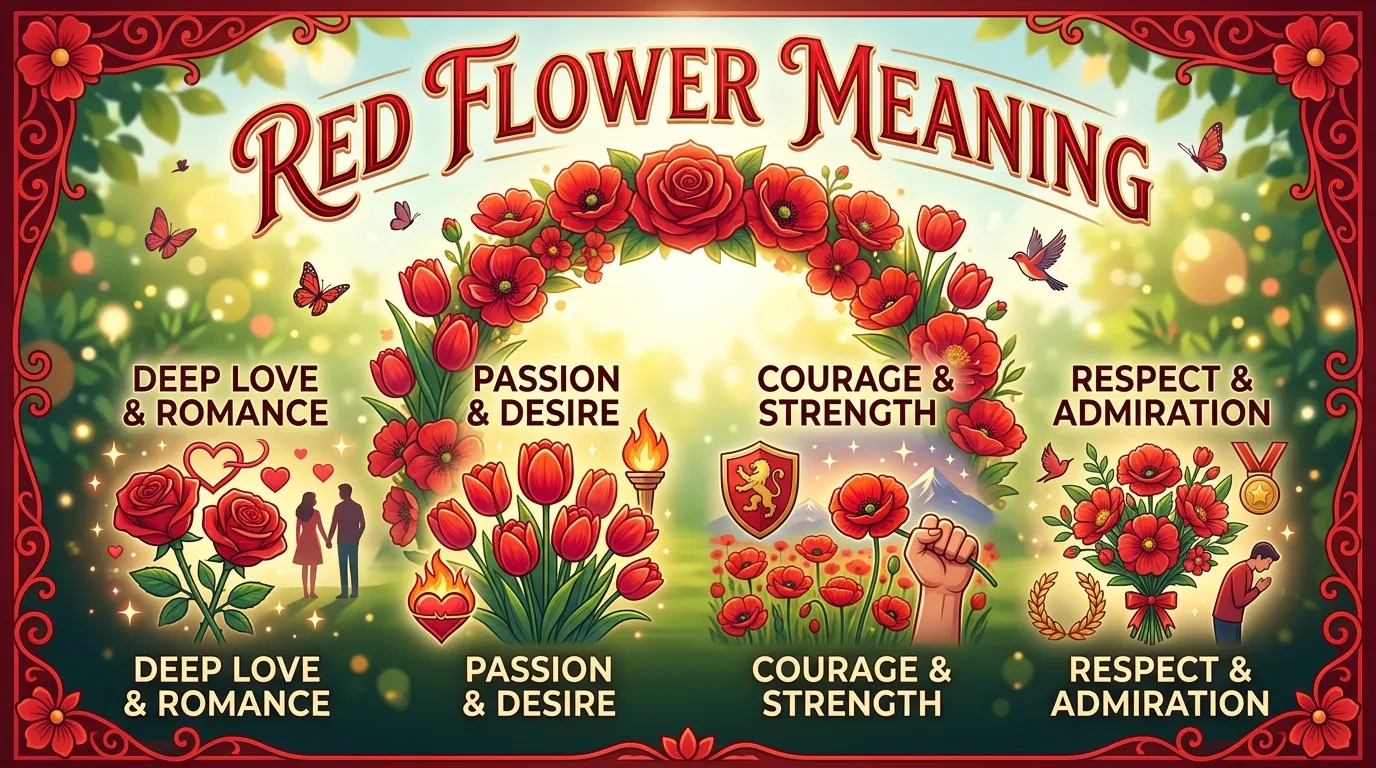 Red Flower Meaning
