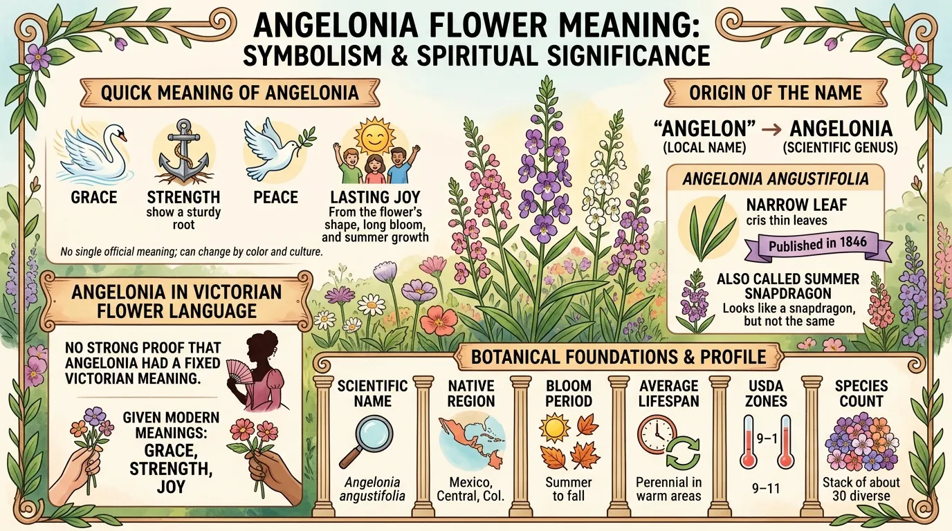 Angelonia flower meaning