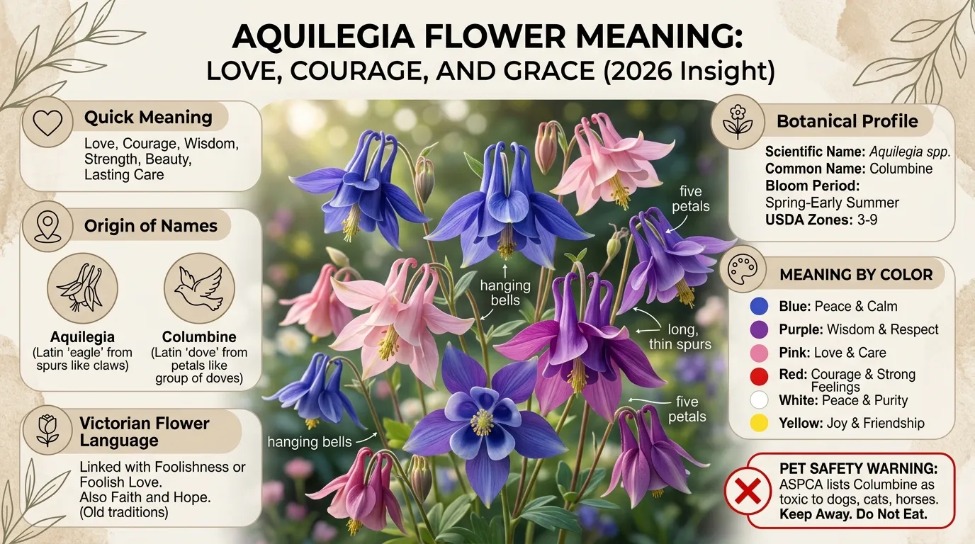 aquilegia flower meaning