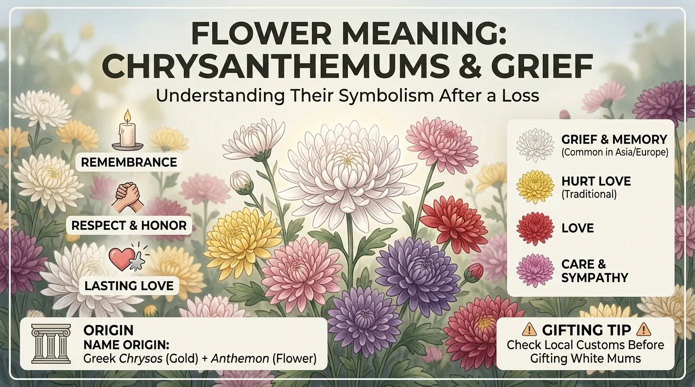 Flower Meaning Grief