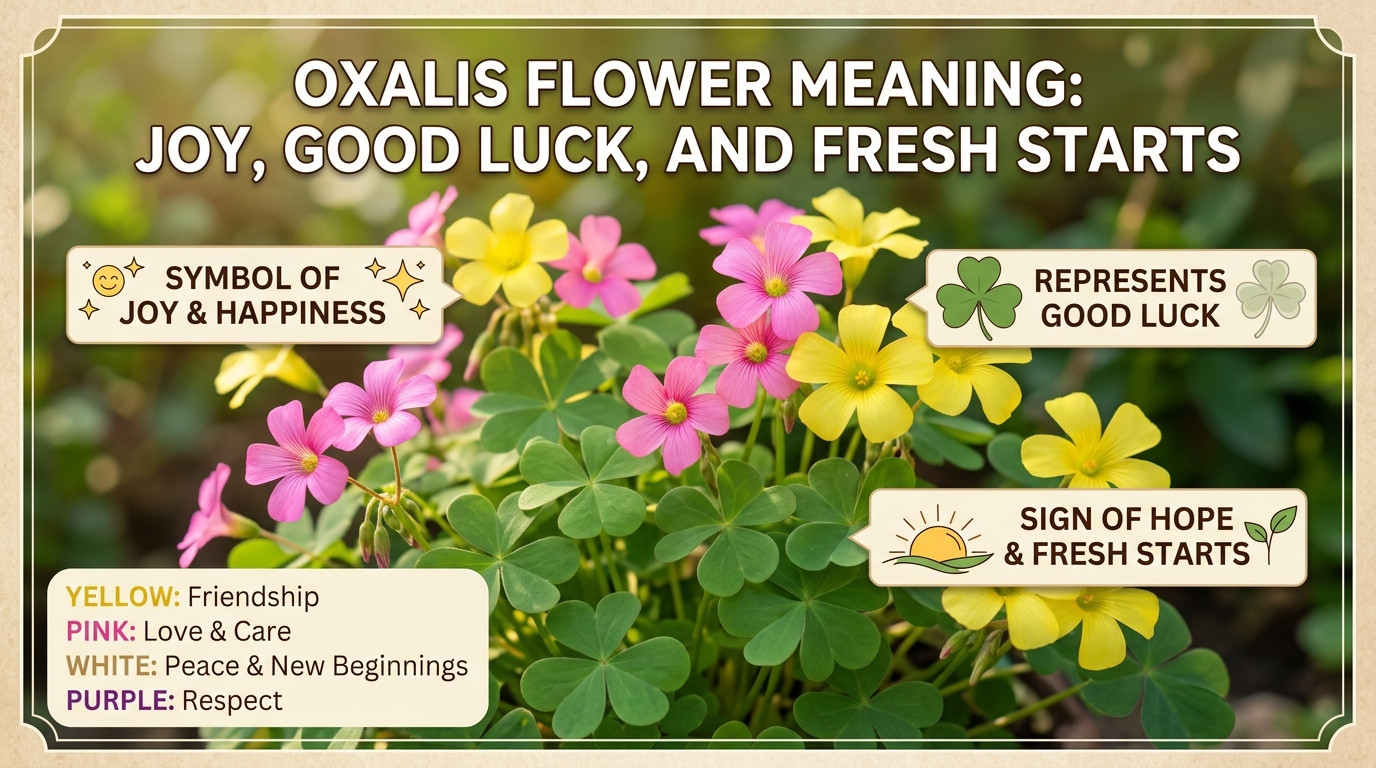 Oxalis Flower Meaning