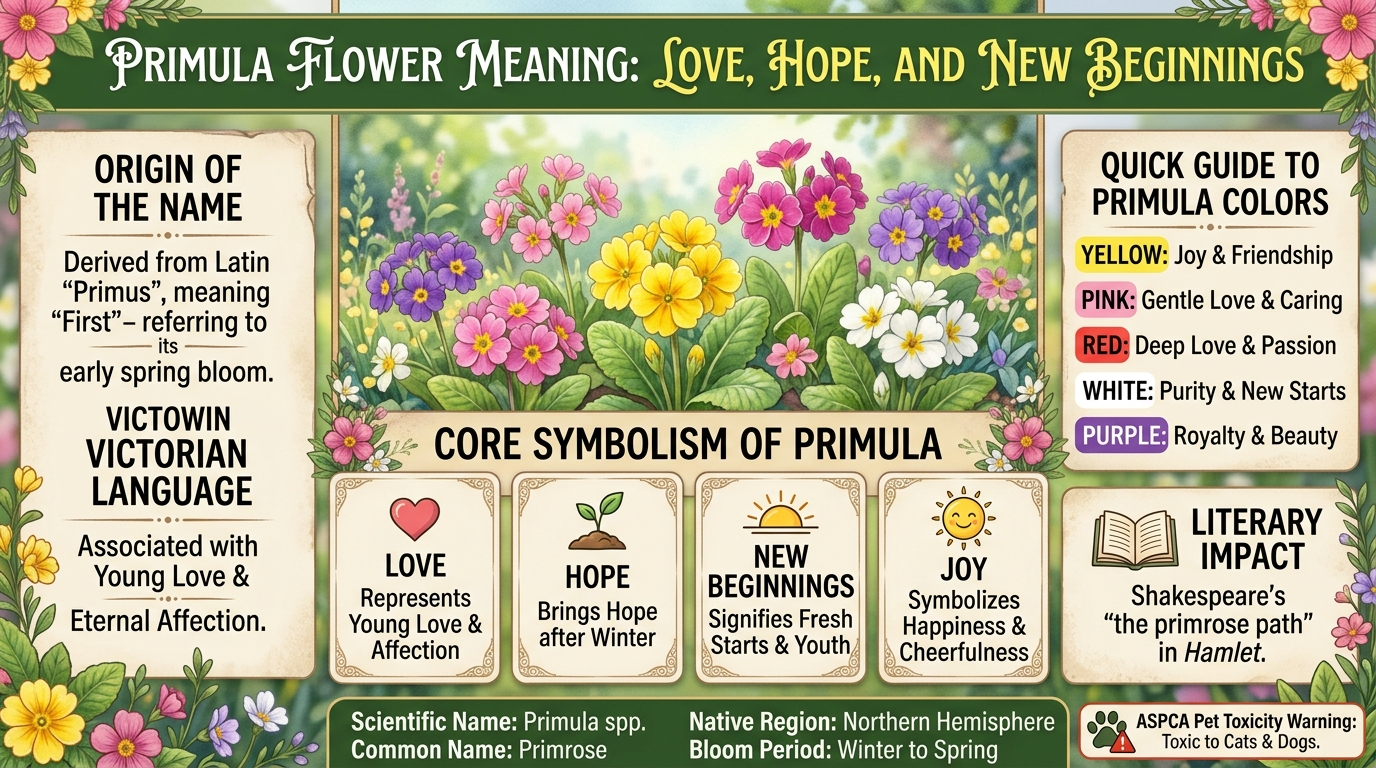 Primula Flower Meaning