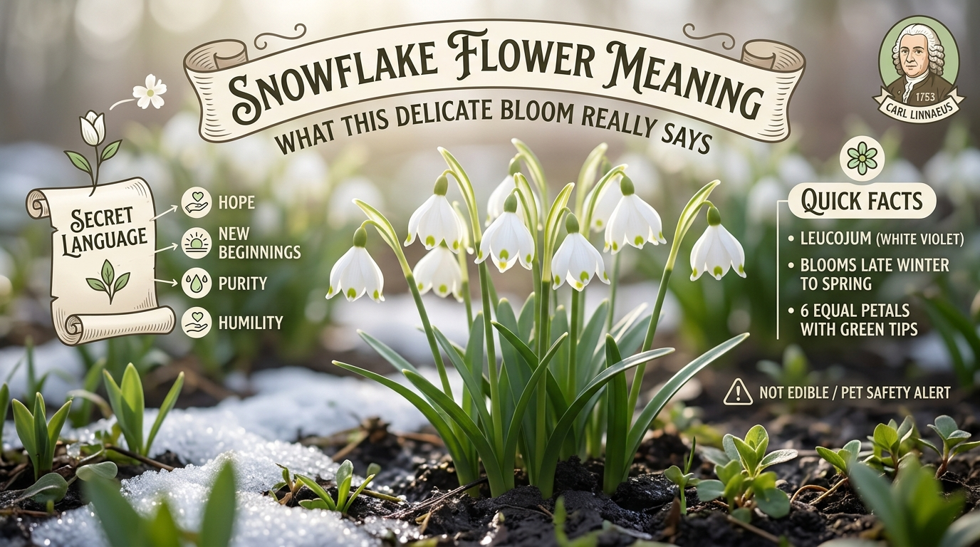 Snowflake Flower Meaning
