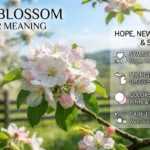 apple blossom flower meaning