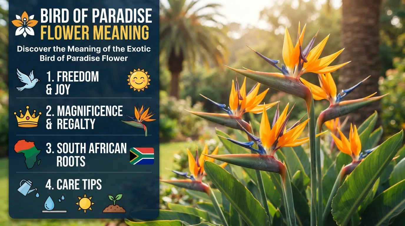 bird of paradise flower meaning