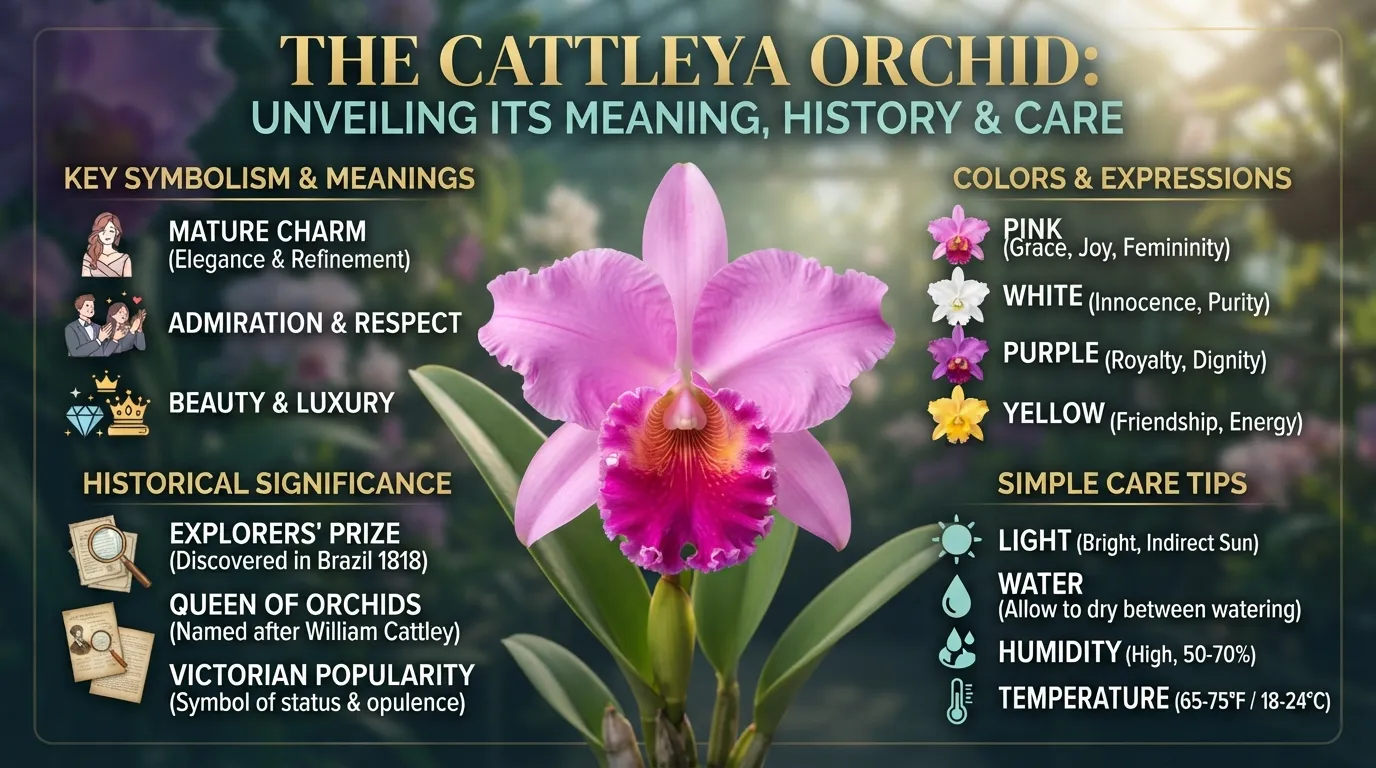 cattleya flower meaning