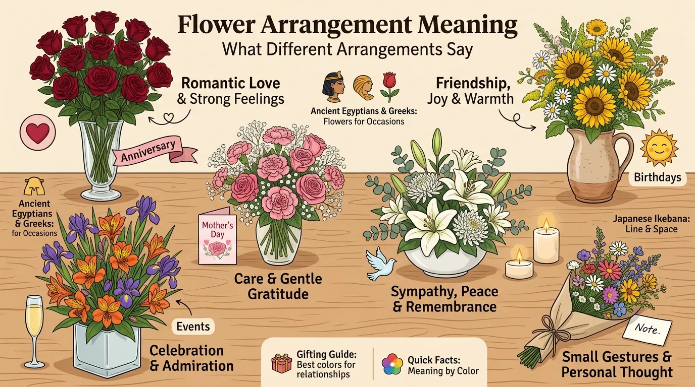 Flower Arrangement Meaning
