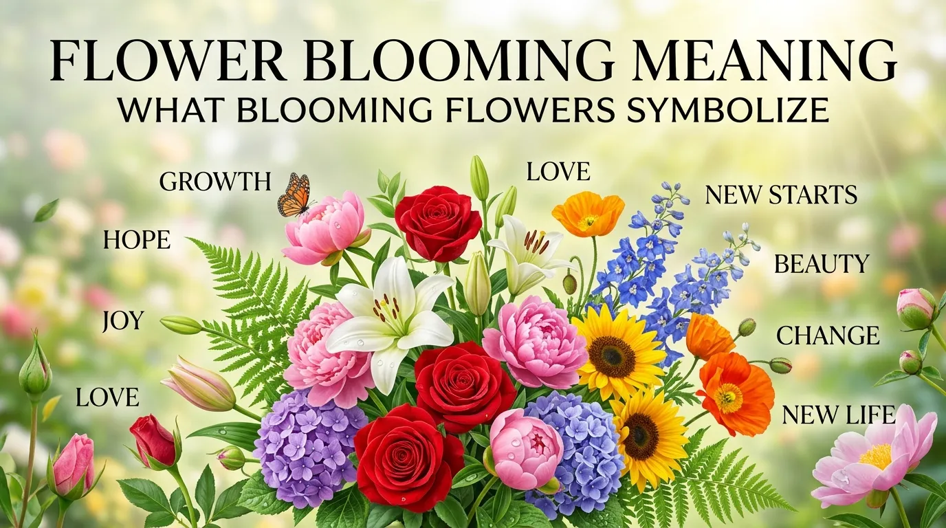 Flower Blooming Meaning