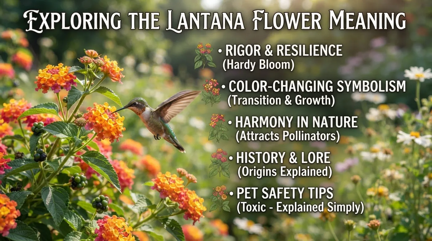 lantana flower meaning