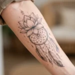 Lotus Flower Dream Catcher Tattoo Meaning