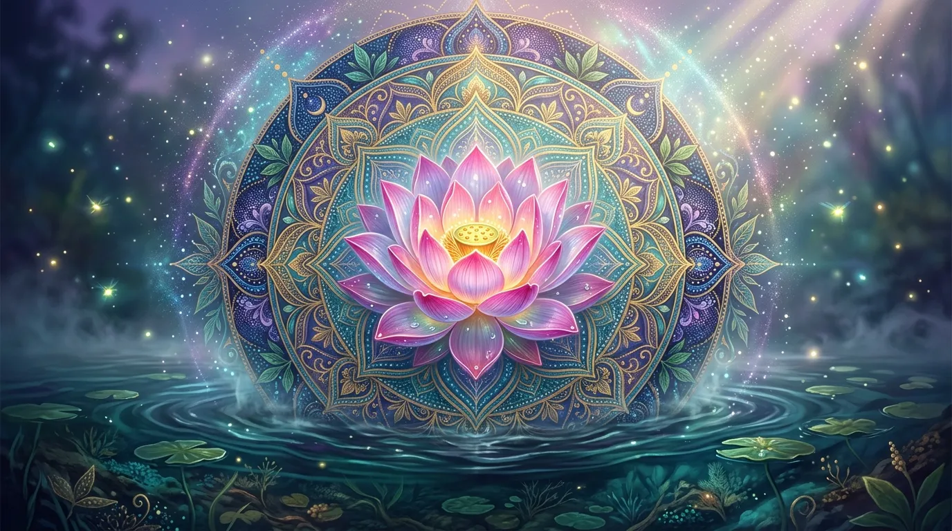 Lotus Flower Mandala Meaning