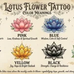 Lotus Flower Tattoo Color Meaning