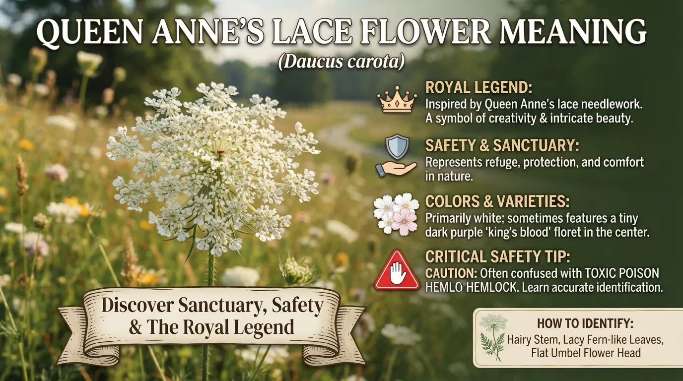 queen anne's lace flower meaning