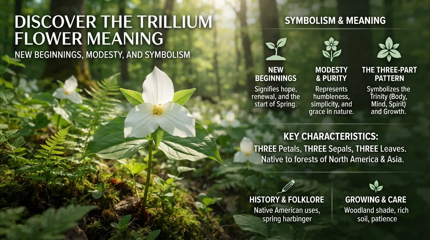 trillium flower meaning
