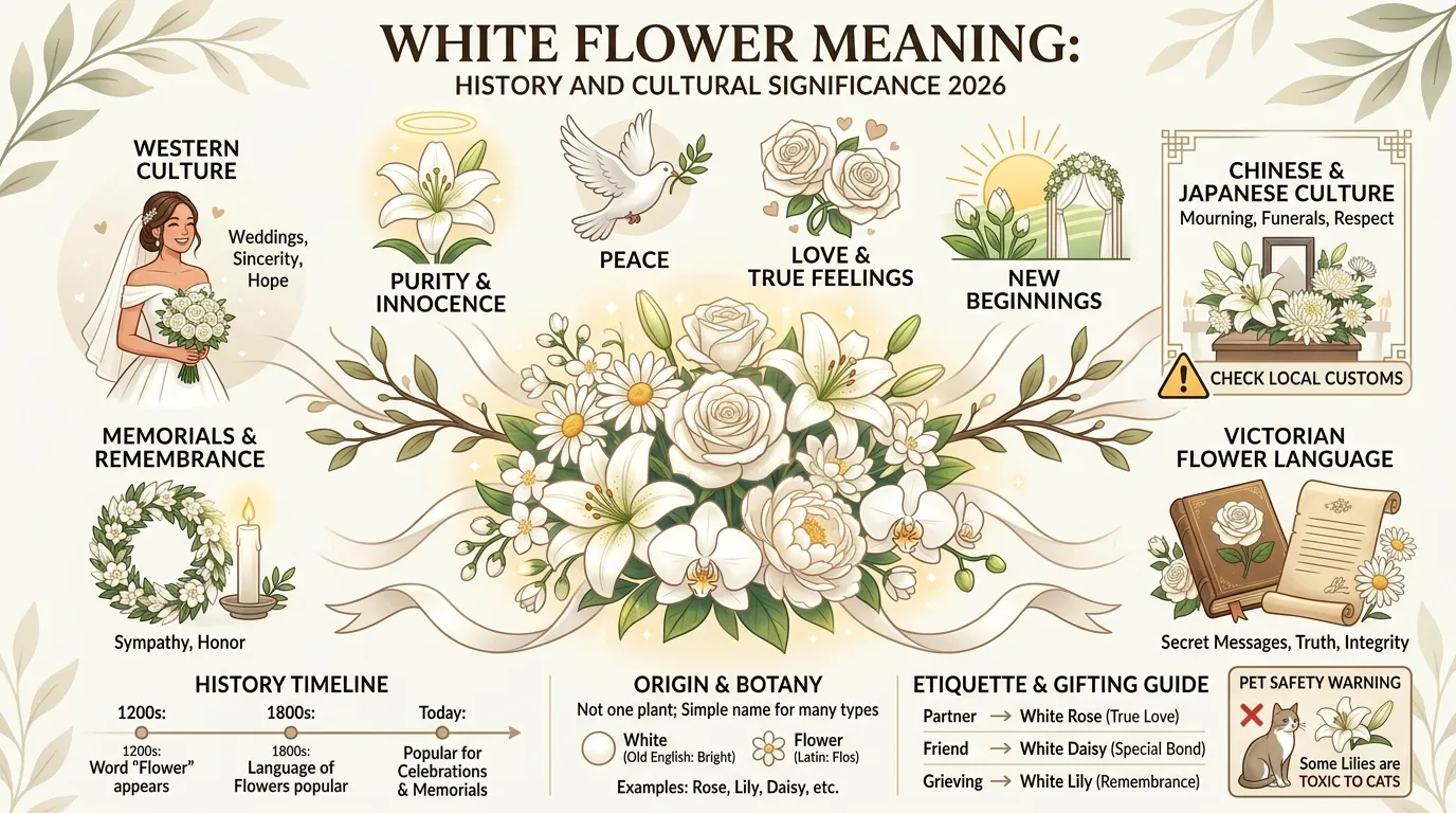 White flower meaning